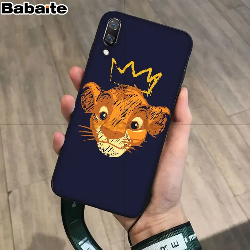 Babaite Король Лев Coque Shell чехол для телефона huawei P10 Plus Lite P20 Pro Mate20 Pro Mate10 Lite P30 Pro Чехол