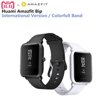 Huami Amazfit Smart Watch xiaomi smartwatch Bip Bit Face GPS Fitness Tacker Heart Rate IP68 Waterproof