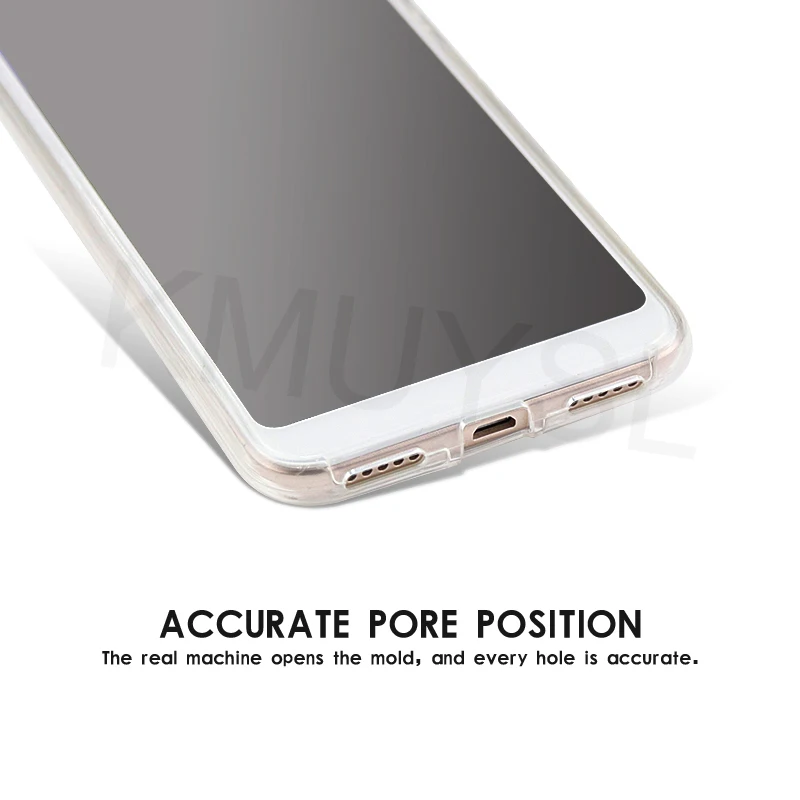 360 Degree Protection Full Cover Phone Cases For Xiaomi Redmi 5 Plus Clear Cover For Redmi Note 4X 4 Pro 5A Prime Mi A1 5X Coque