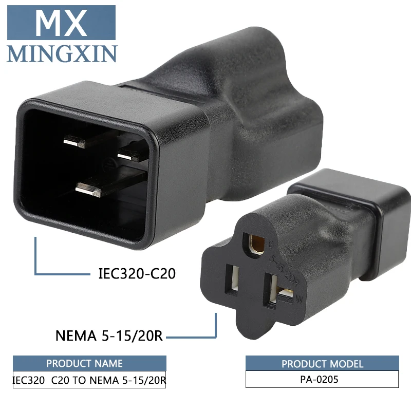 C20 IEC Nema 5-15/адаптер 20R Comb PS для пробки 5-20R 20Amp AC адаптер питания IEC320 5-15R | Электроника