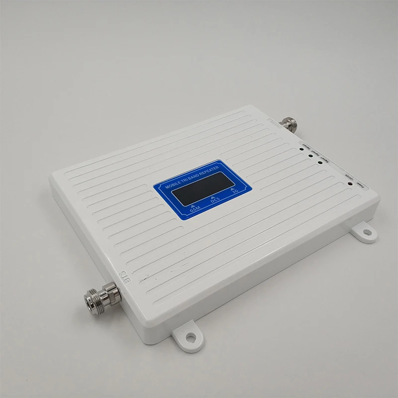 70dB Gain 2G 3G 4G Tri Band Booster GSM 900+DCS/LTE 1800+WCDMA UMTS 2100 Mobile Signal Repeater Cellular 4G LTE Signal Amplifier