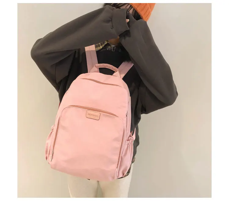Menghuo High Quality School Bag for Girls Waterproof Nylon Brand School Backpack Women Shoulder Bags Computer Packsack Mochila_20