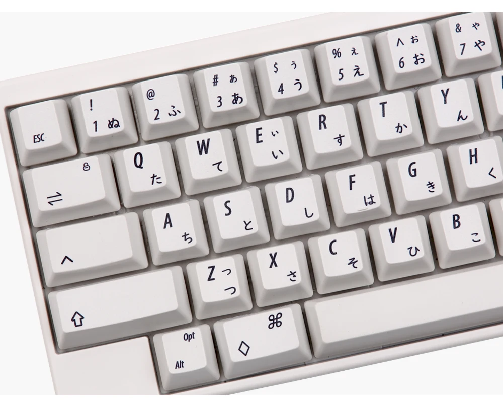[] Японские колпачки PBT Dye-subbed 60 клавиш подходят для электростатической HHKB клавиатуры