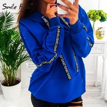 Новые модные женские свободные спортивные костюмы джемпер осенние женские толстовки с надписью и лентой 5XL размера плюс повседневные толстовки с капюшоном GV784