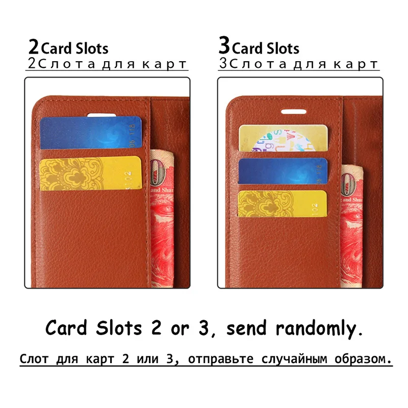 ZTE1346_5_Litchi Texture Leather Case with Card Slots & Stand for iPhone 7 Plus