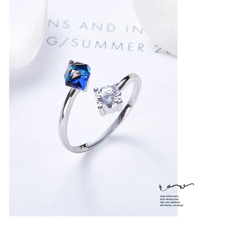 Swarovski Cube Crystals Rings (11)
