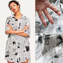 50 см* 142 см/шт. Прозрачный винтажный европейский и американский ТПУ водонепроницаемый плащ ткань Креативный дизайн ткани