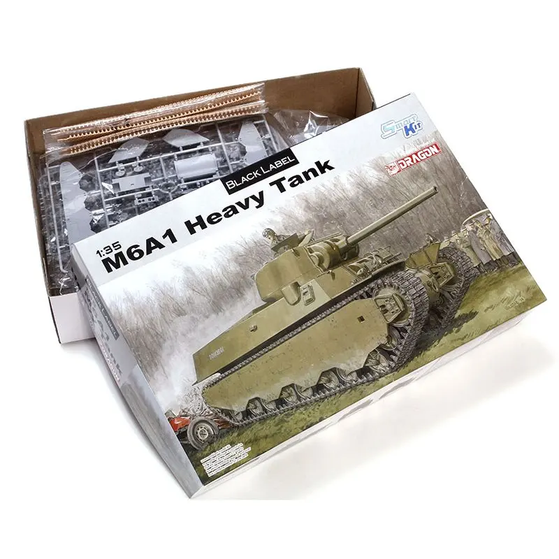 DRAGON 6789 1/35 M6A1 Heavy Tank Scale model KitModel Building Kits