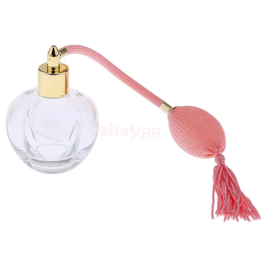 Хрустальный винтажный многоразовый флакон духов распылитель 100 мл|atomizer bottle|refillable