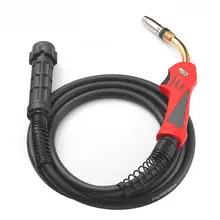 HZXVOGEN сварочный фонарь, пистолет CO2 MB24 KD, сварочный пистолет, фонарь, евро коннектор, 3 м, кабель для домашней сварки MIG MAG