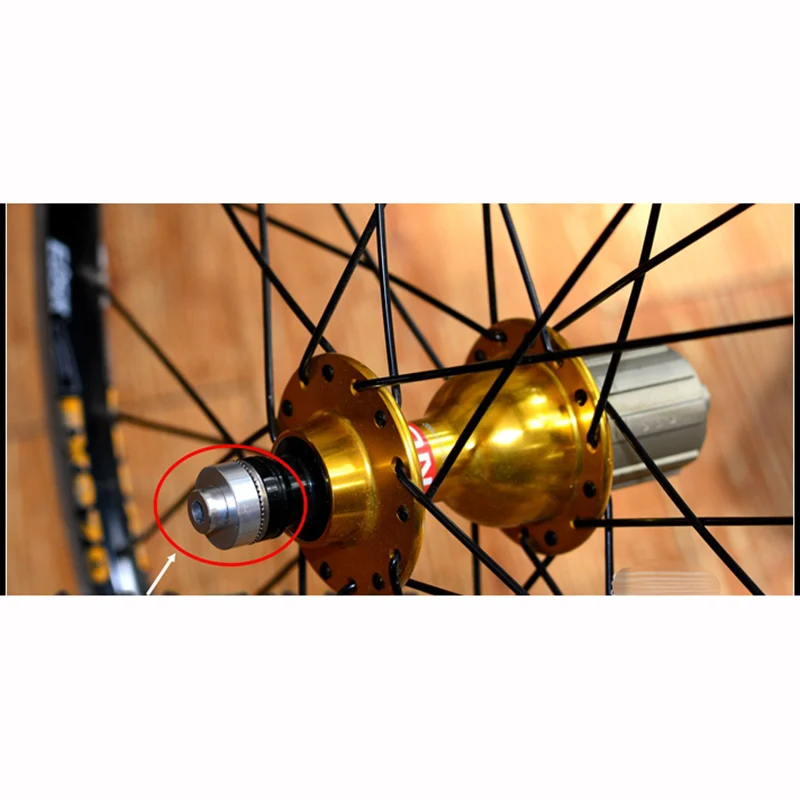 130mm hub in 135mm frame