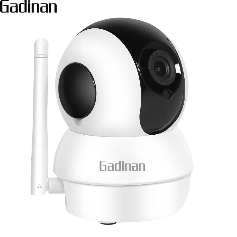 

GADINAN Wireless 1080P IP Camera WiFi Home Security Surveillance Two-Way Audio with Night Vision Motion Detection Cam iCsee APP