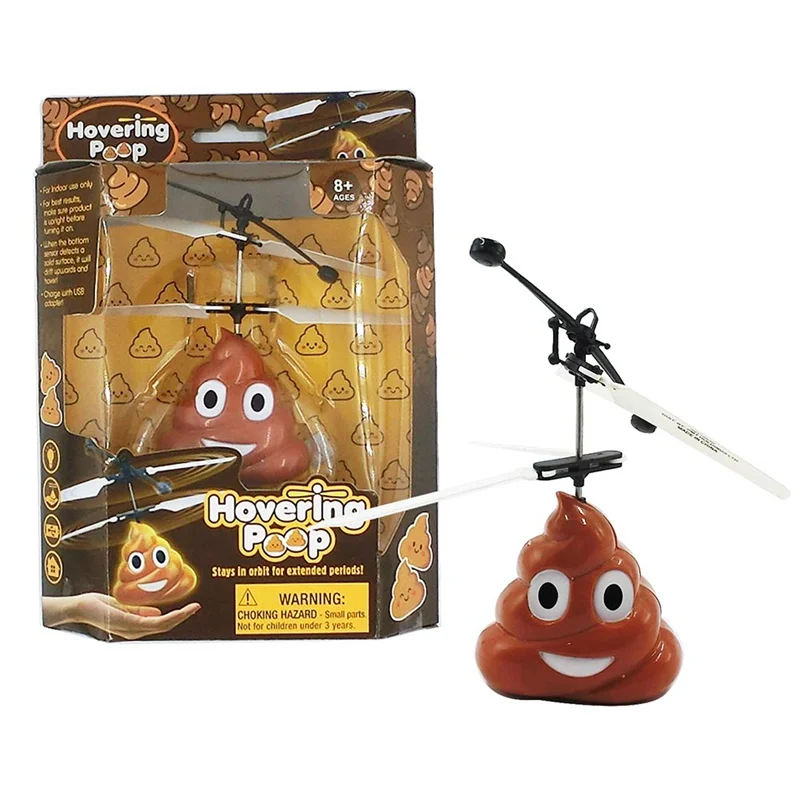 Hot Hand Flying Poop Ball Mini Induction Suspension Aircraft Flying Toy