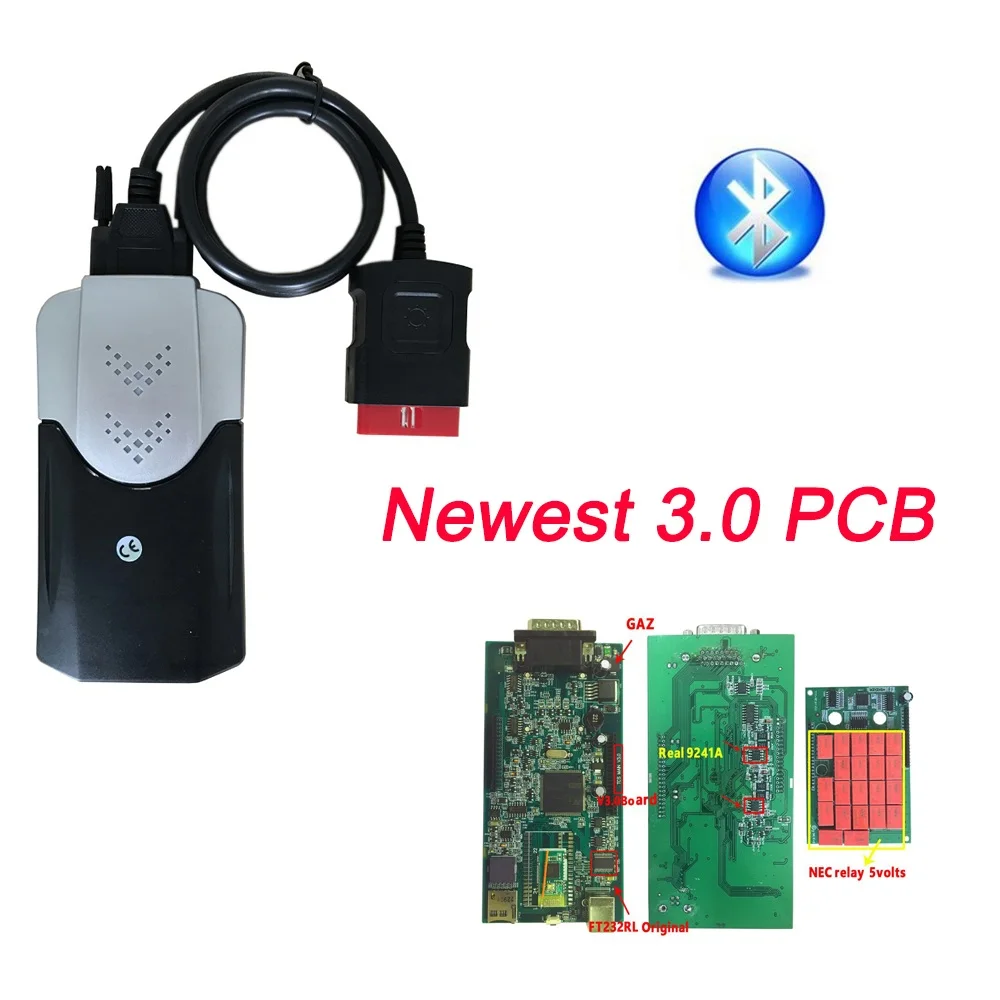 

DHL+2PCS/lot New Vci V3.0 board Software 2016.r0/201503 keygen vd tcs cdp pro Diagnostic tool Auto Cars/Trucks OBD2 Scanner