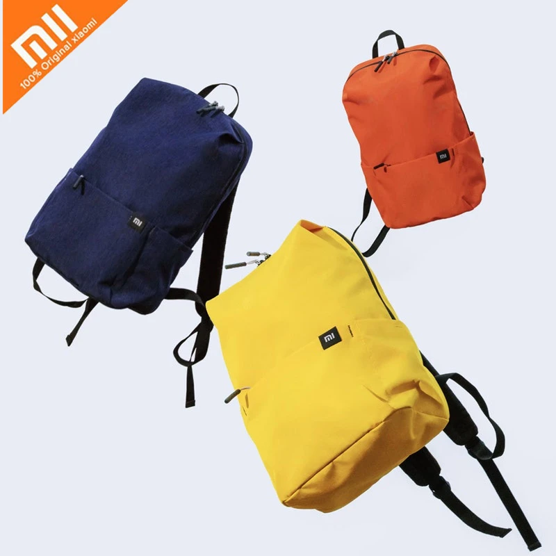 Подлинный рюкзак Xiaomi 10L, сумка для путешествий, кемпинга, красочные спортивные нагрудные сумки для отдыха, унисекс для мужчин и женщин