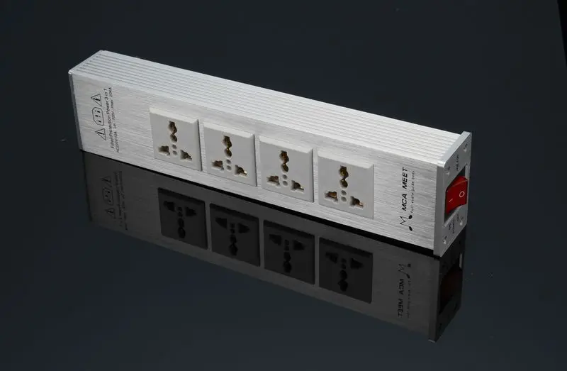 MCA AC 100 2000 Вт 10 А Расширенный аудио очиститель питания фильтр Розетка мощная AU EU