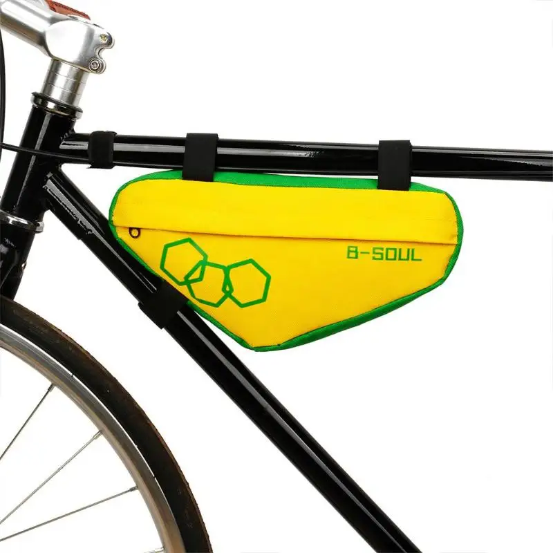 Треугольная сумка для горного велосипеда, велосипедная Рама, передняя Труба, водонепроницаемые сумки, двухслойная изоляционная сумка для хранения, оборудование для верховой езды
