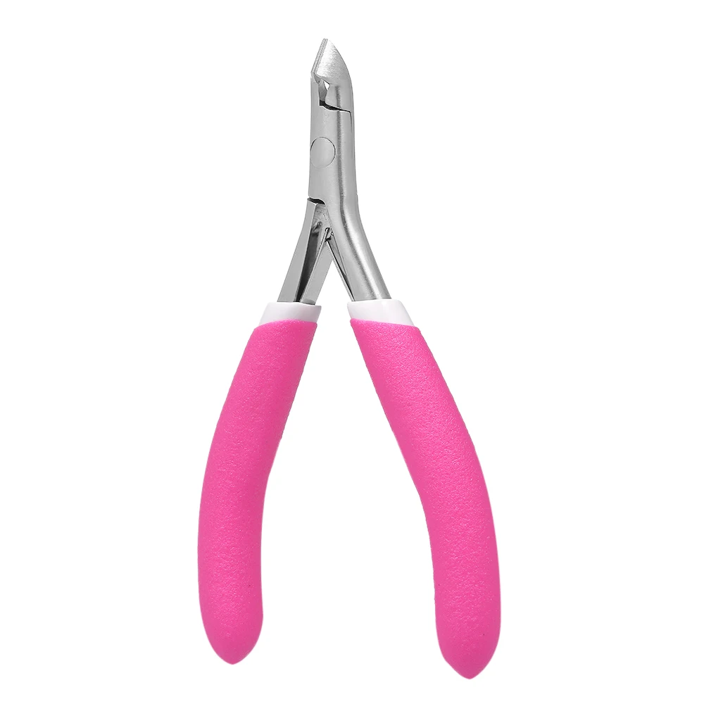 Ногтей кутикулы резак Nail Clipper Нержавеющая сталь удаления омертвевших ножницами палец носком кусачки для кутикулы маникюр Книги по искусству инструмент