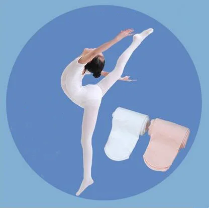 White Velvet Professional Ballet Tap Dance font b Tights b font for font b Children b