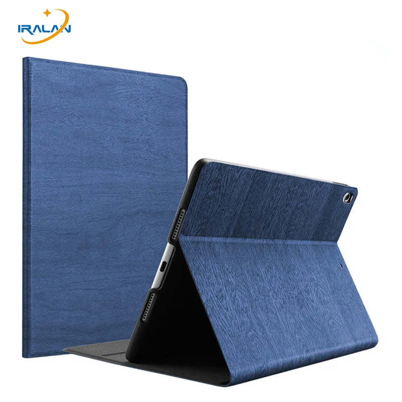 

Slim Folding Stand smart Case For iPad Air 10.5 2019 Resin pattern Auto Sleep/Wake Cover For Apple ipad 10.5 inch 2017+film+pen