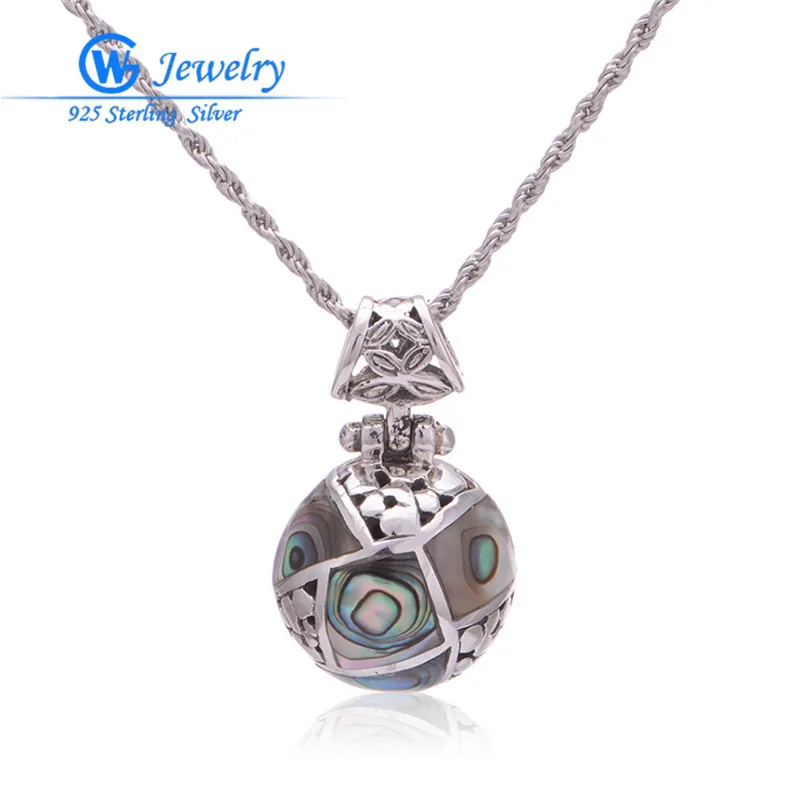 

pendant real 925 sterling silver pendant tibetan amulets Aliexpress wholesale necklace collar GW Fashion Jewelry PET496H20