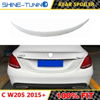 

Replacement part for C class W205 C450 style white rear spoiler wing 2015+ merc spoiler c450 sport c180 c200 c220 c250 c300