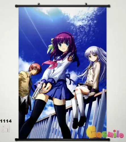 Anime Home Decor Japan Poster Wall Scroll Hot Angel Beats Tachibana Kanade Wall Scroll Japan Posterscroll Poster Aliexpress