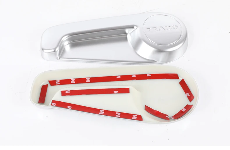Серебряный чехол переключателя для автомобильного сиденья Toyota Land Cruiser Prado FJ 150 2010