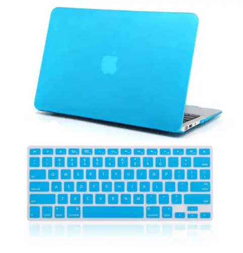 МАТОВЫЕ ПРОРЕЗИНЕННЫЕ металлик Жесткий чехол силиконовый чехол для Apple Macbook Air 11 дюймов Модель: A1465 A1370 чехол для ноутбука