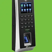 ZKTECO F21-защита от следов от пальцев и EM карта доступа Управление считыватель штрих-кода с Камера 3000 фото F21 ZK отпечатков пальцев Система контроля доступа