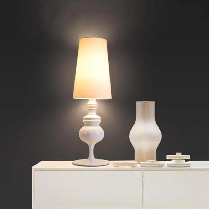 Современный дизайн, белый/черный/золотой/хром, модная настольная лампа, Настольный светильник ing светильник, индивидуальная декоративная лампа ac220в