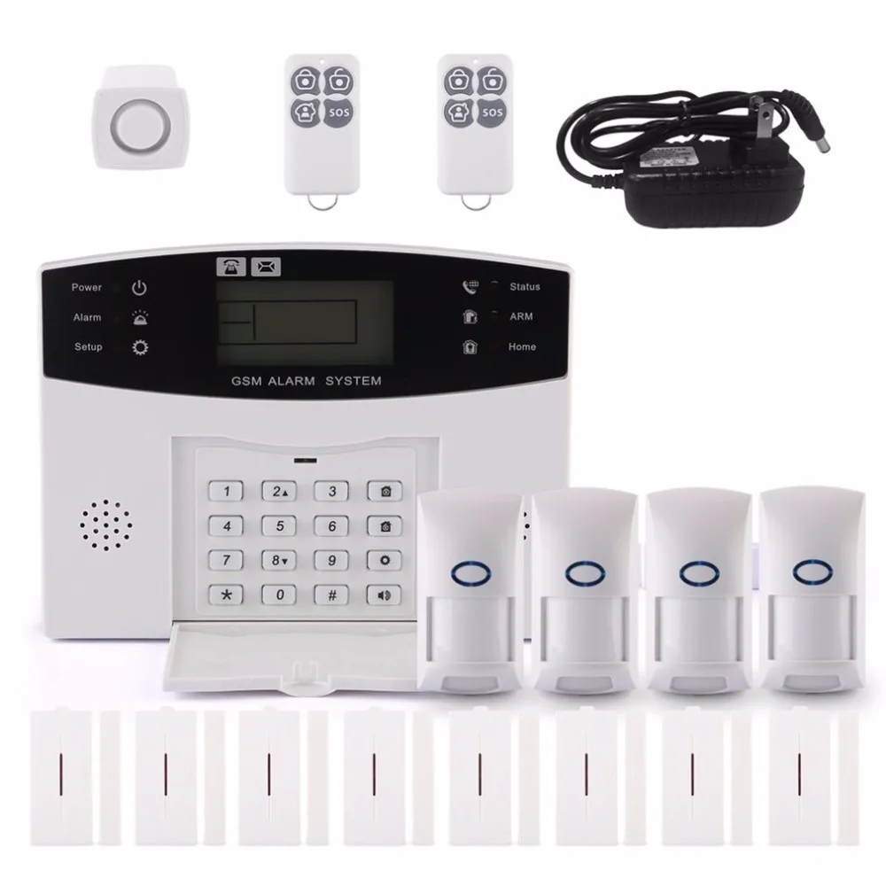 

Smart Home Burglar Security Alarm System Intelligent Alarm APP Control Voice Prompt Alarm Kit For Android For IOS