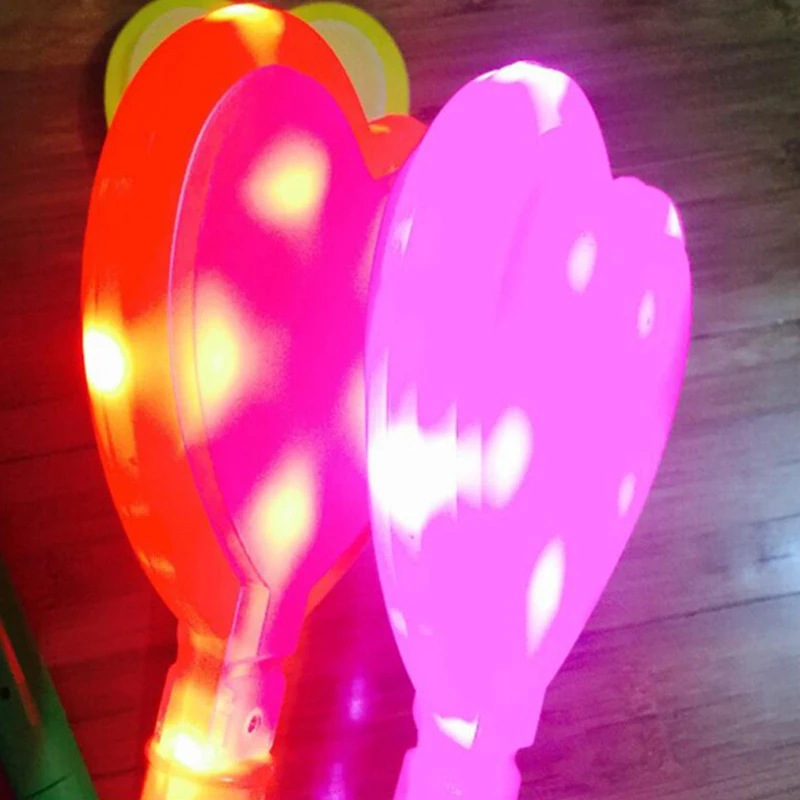 38CM LED Light Stick Love Shape Clap Your Hands Flashing Sticks Children Concert Prop Bar toy FestivalWeddingPartyDecoration (8)