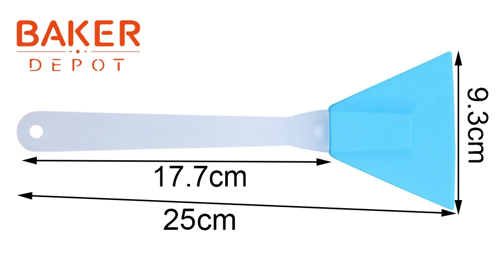 BAKER DEPOT силиконовые инструменты для выпекания скребок крем-Шоколад скребок силиконовая посуда для выпечки Кондитерские инструменты маслорезы