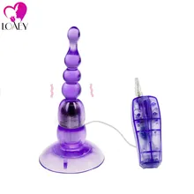 LOAEY 12 Mode Anal Vibrator Silicone Prostate Massager Sex Toy For Women/Gay Vibrating Anal Bead Butt Plug Stimulator