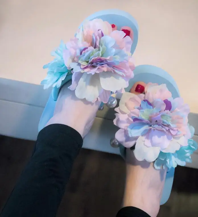 2017 г. специальное предложение женские сандалии шлепанцы удобные на танкетке