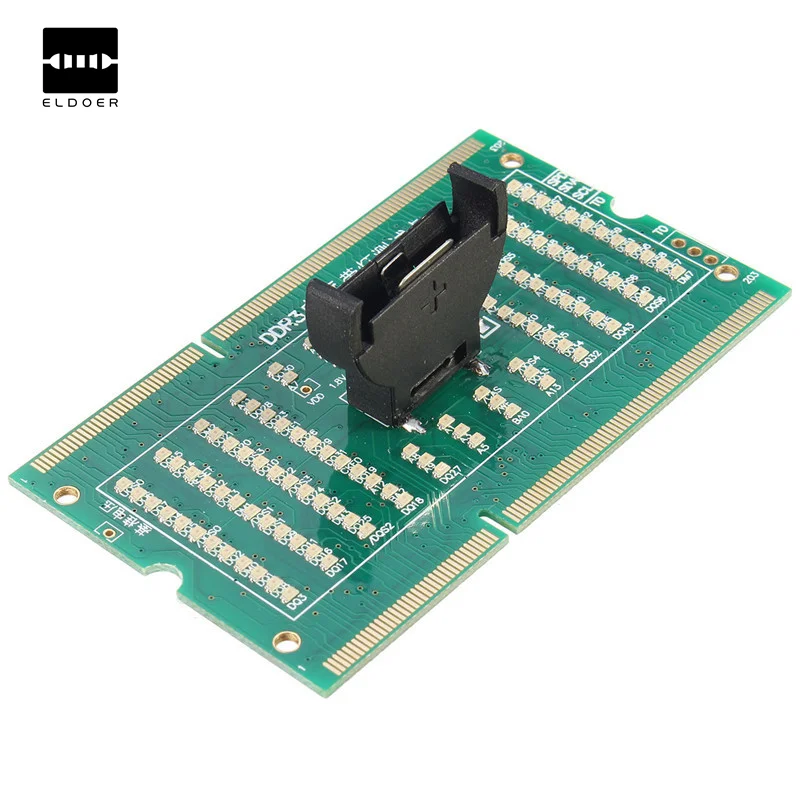 Горячая распродажа Новое поступление 1 шт. DDR3 слот для памяти тестер карты со светодиодом для ноутбука Материнская плата ноутбука