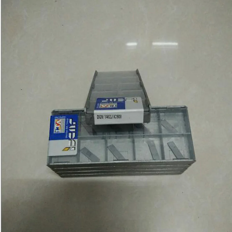 

DGN1402J IC908,original Iscar Indexable Tungsten Carbide Threading Lathe Insertsr,one Box 10pcs
