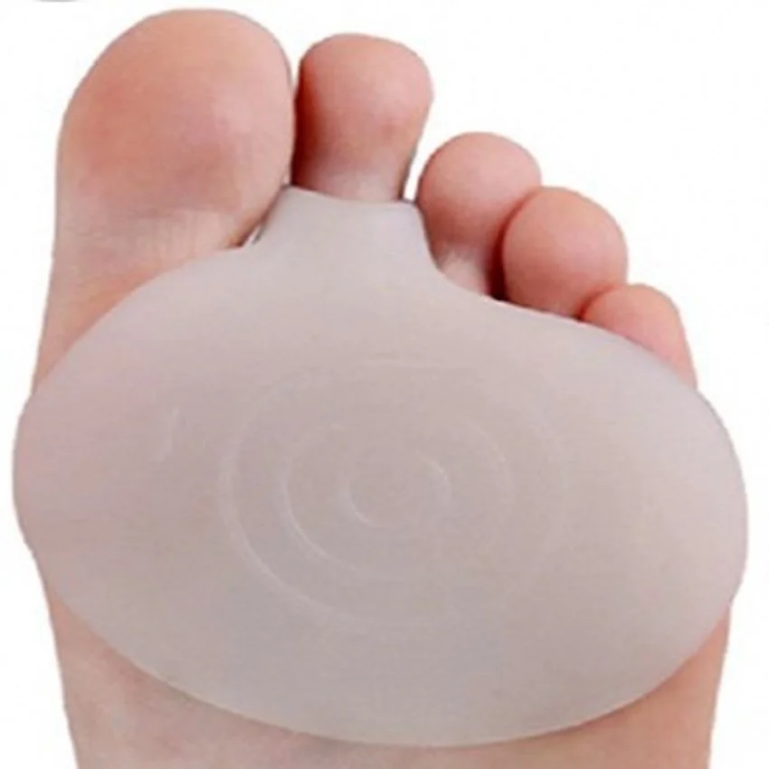1Pair Silicone Metatarsal Toe Gel Pad Separators Forefoot Foot Pads
