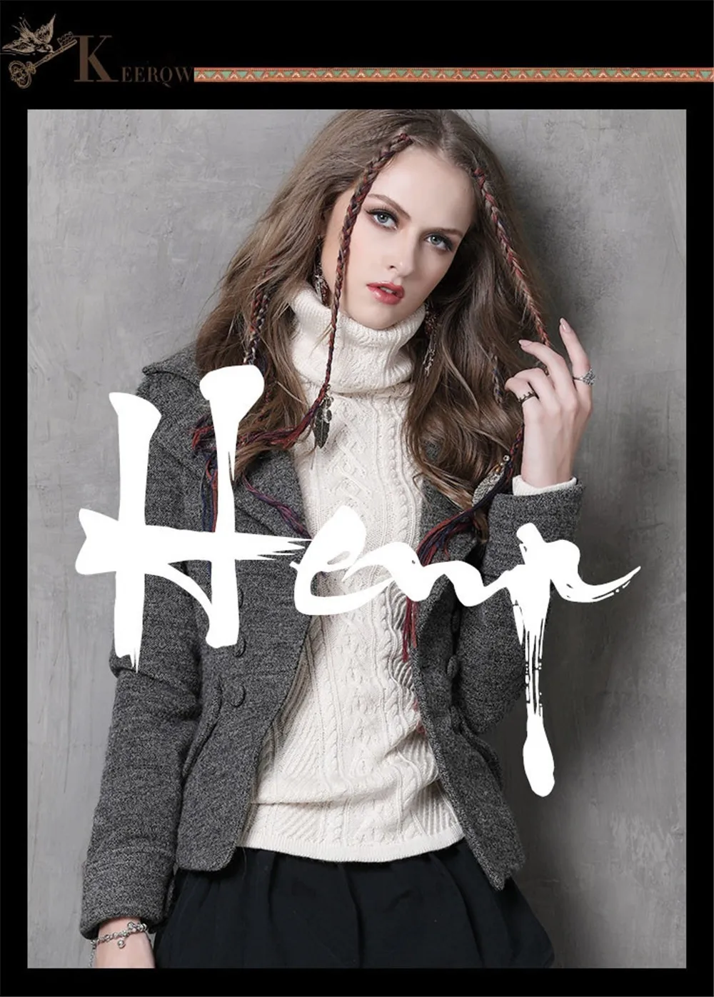 Vintage Slim Winter Women Coat Thick Wool Warm Coat Women Cashmere Warm Jacket Female Open Stitch Office Coats 0.9Kg Weight (1)