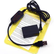 5 в USB зарядное устройство кабель ACK-E12 мобильный Банк питания+ DR-E12 DC муфта LP-E12 манекен батарея для Canon EOS M EOS M2 M10 M50 M100 камера