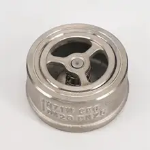 DN20 3/" 304 Нержавеющая сталь вафли обратный Клапан без возврата One Way Клапан