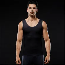 Тренажер для фитнеса Бодибилдинг черный/белый Корректирующее белье жилет для бега утягивающий контроль o-образным вырезом корсет стетч высокое качество формирователь