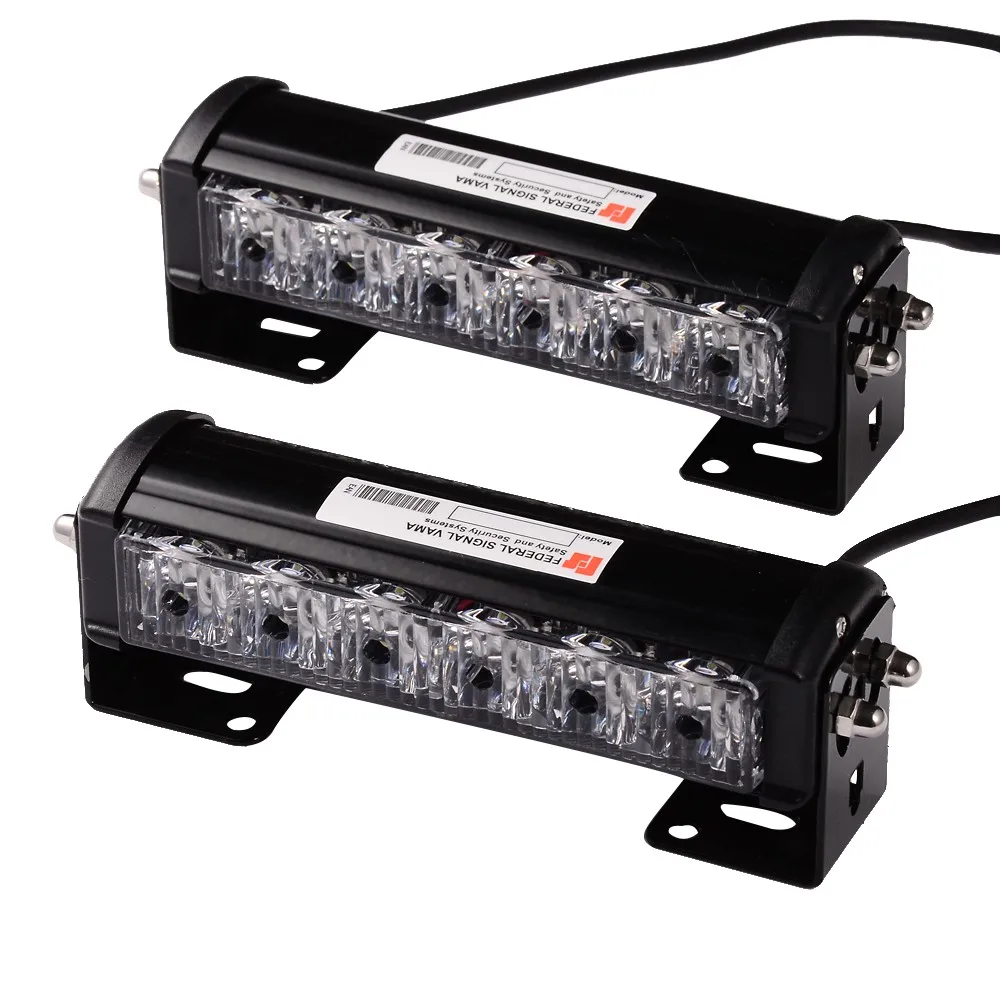 1 Set White Strobe Lights DC 12V Car Emergency Light 36W Flash Strobe