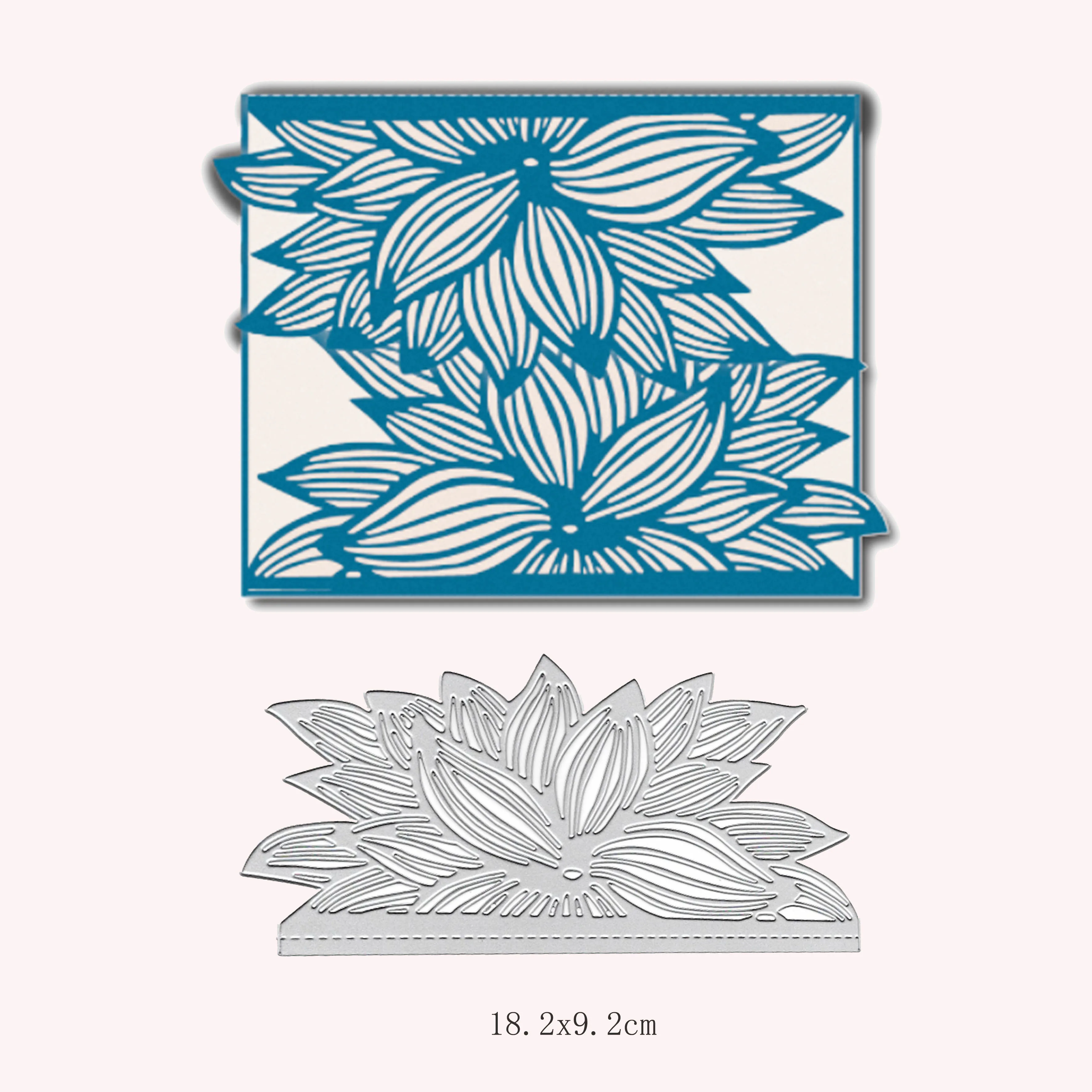 

3D Wedding Flower Layer Metal Cutting Dies Decorative Scrapbooking Steel Craft Die Cut Embossing Paper Cards Album Stencils Dies