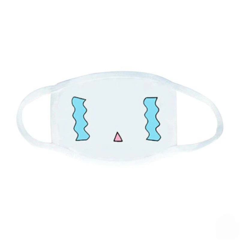 Fashion Expression Mouth Mask Anime Cotton Mouth Mask Unisex Mask Mouth-muffle Dustproof Respirator Cute Anti-Dust Mouth Covers