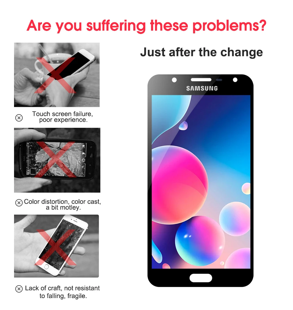 5,5 ''AMOLED J701 ЖК-дисплей для samsung Galaxy J7 Neo J701F J701M j701 J7 core ЖК-дисплей и сенсорный дигитайзер в сборе