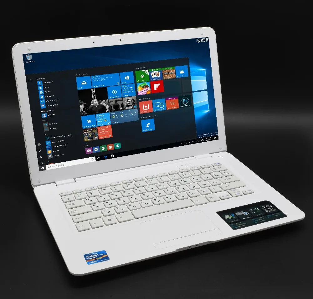 14,1 "Ноутбук 8 ГБ Оперативная память 750 ГБ HDD Windows7 10 быстро Процессор Intel Celeron студент Тетрадь WI-FI арабский клавиатура azerty с русским и испанским
