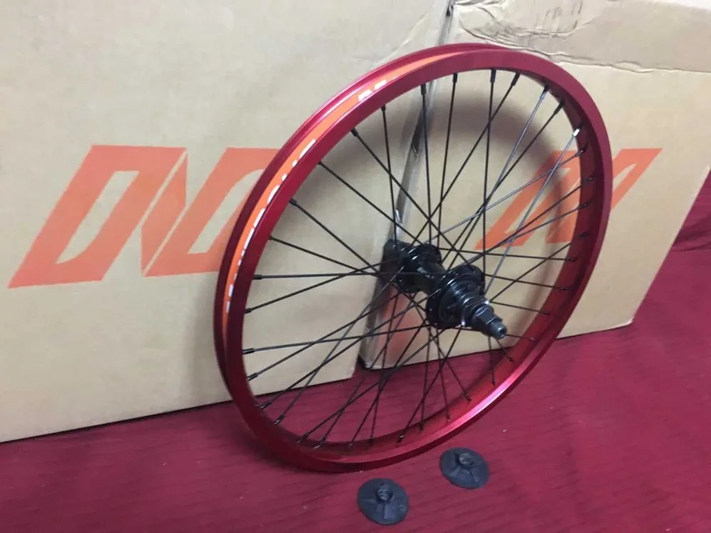 

Eastern NITROUS bmx wheels 9T bearings 36h hubs & 6061-T6 double wall rims &strips