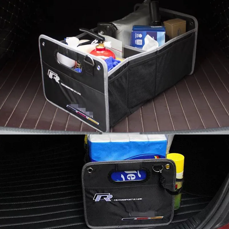 

Truck Cargo Container Bags Box Car Stowing Styling Auto Accessories For Volkswagen Golf MK4 Touran Caddy Bora Beetle